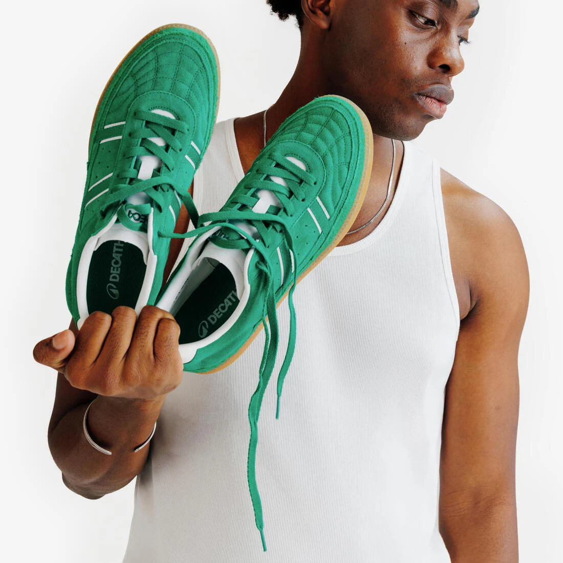 ZAPATILLAS HOMBRE PLAYER 80 CUERO VERDE - Image 7