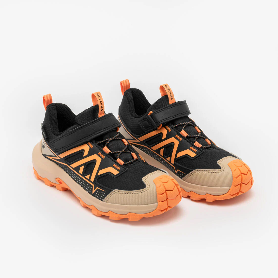 ZAPATILLAS SENDERISMO IMPERMEABLES NIÑOS CROSSROCK VELCRO - Image 2