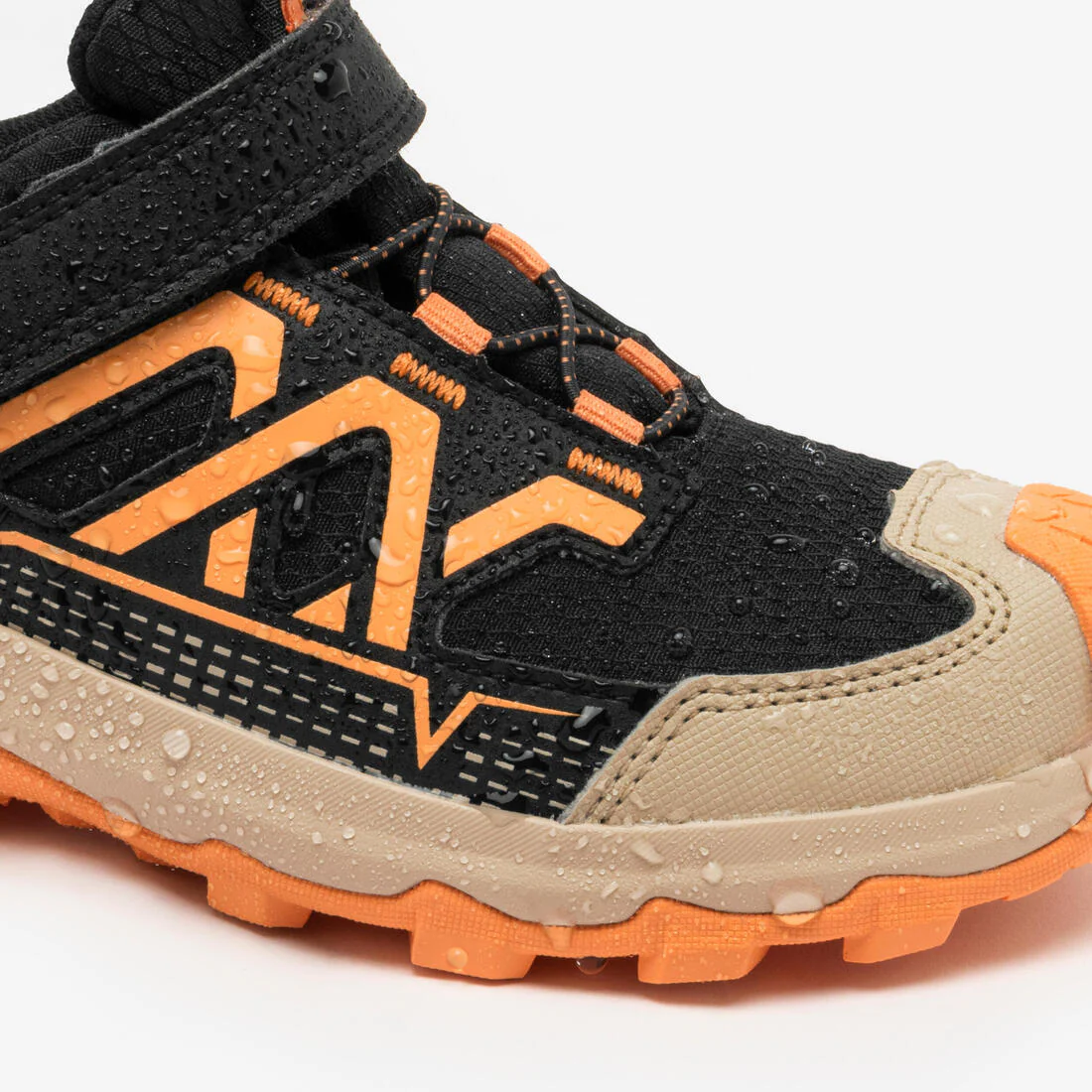 ZAPATILLAS SENDERISMO IMPERMEABLES NIÑOS CROSSROCK VELCRO - Image 3