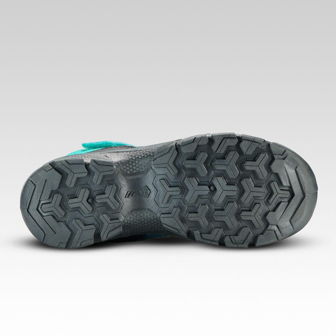 ZAPATILLAS IMPERMEABLES DE SENDERISMO NIÑOS MH120 MID TURQUESA - Image 3