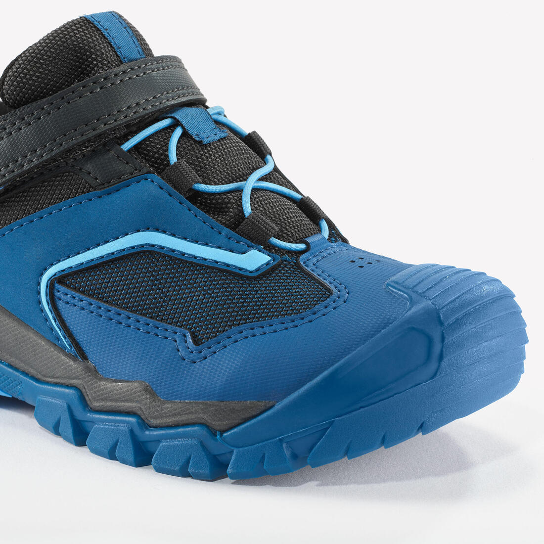 ZAPATILLAS IMPERMEABLES SENDERISMO NIÑOS VELCRO CROSSROCK AZUL - Image 8