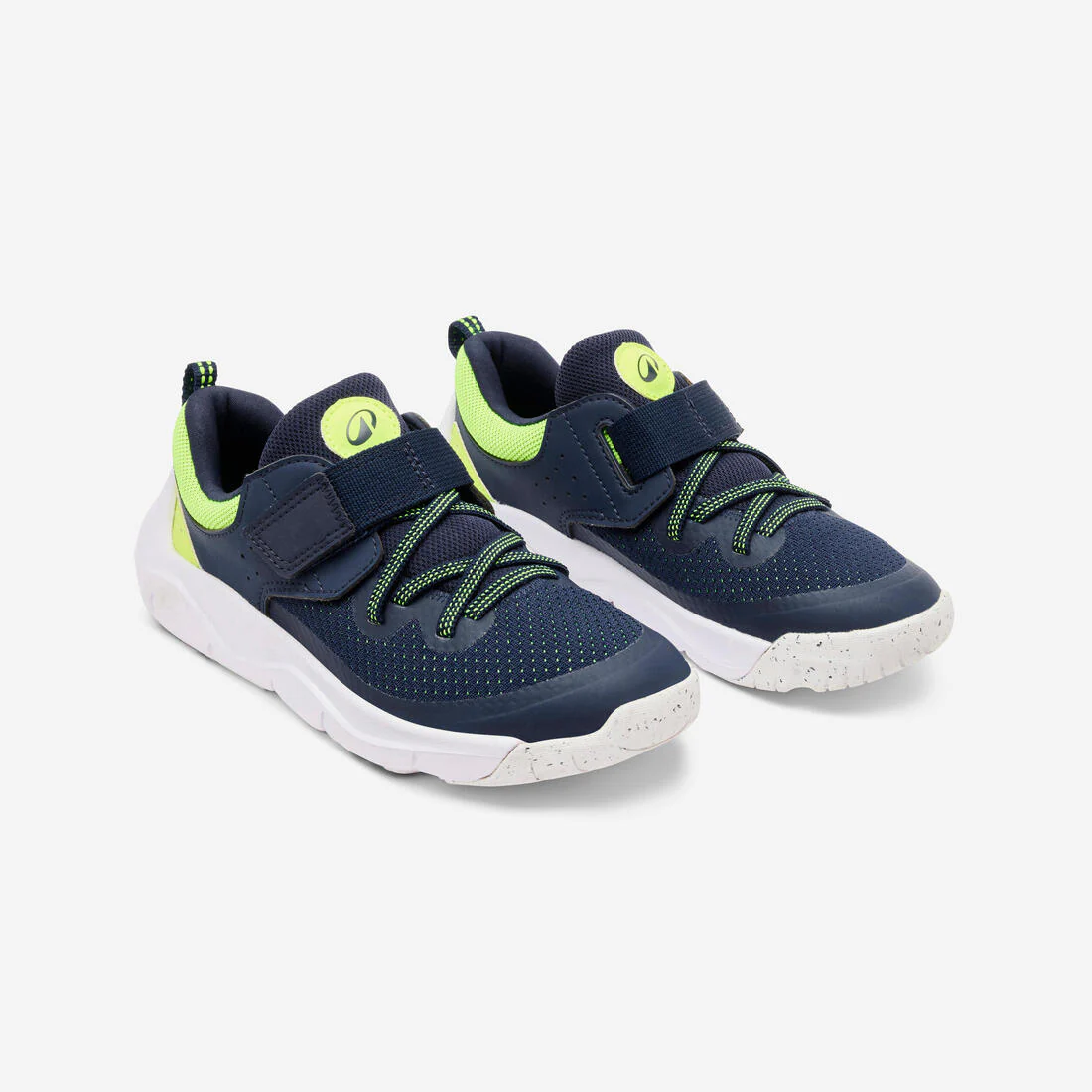 ZAPATILLAS PLAYFUL FAST NIÑOS AZUL MARINO LIVIANAS VELCRO CORDONES ELÁSTICOS - Image 4
