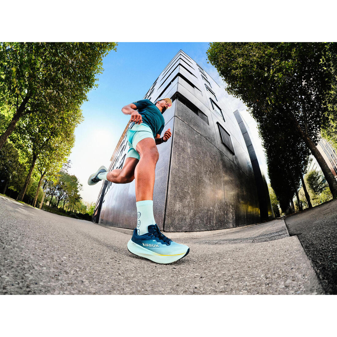 Zapatillas running carretera hombre, Kiprun Kipride Max azul - Image 8