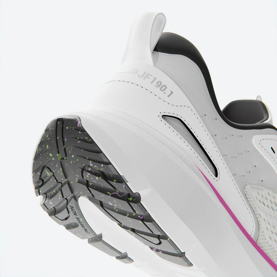 Zapatillas running mujer - JF190.1, rosado - Image 9