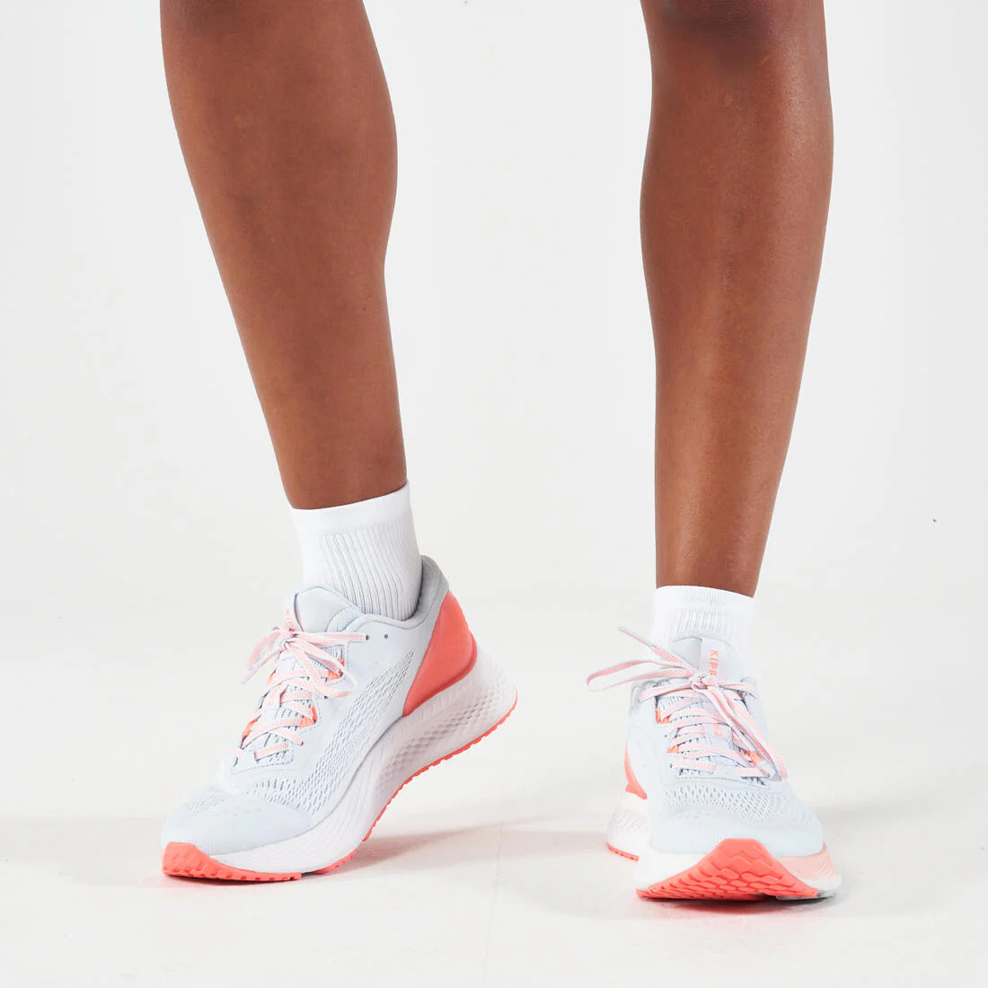 Zapatillas running mujer - KS500 2, blanco / rosado - Image 14