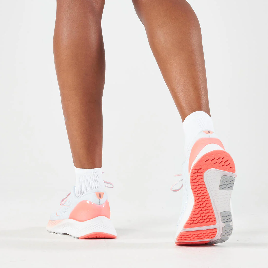 Zapatillas running mujer - KS500 2, blanco / rosado - Image 17