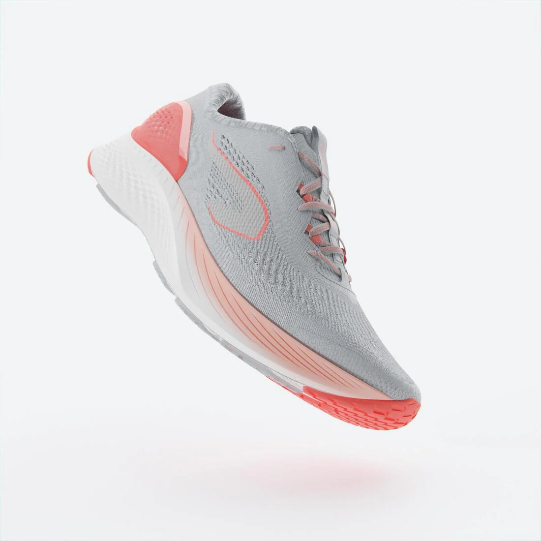 Zapatillas running mujer - KS500 2, blanco / rosado - Image 2
