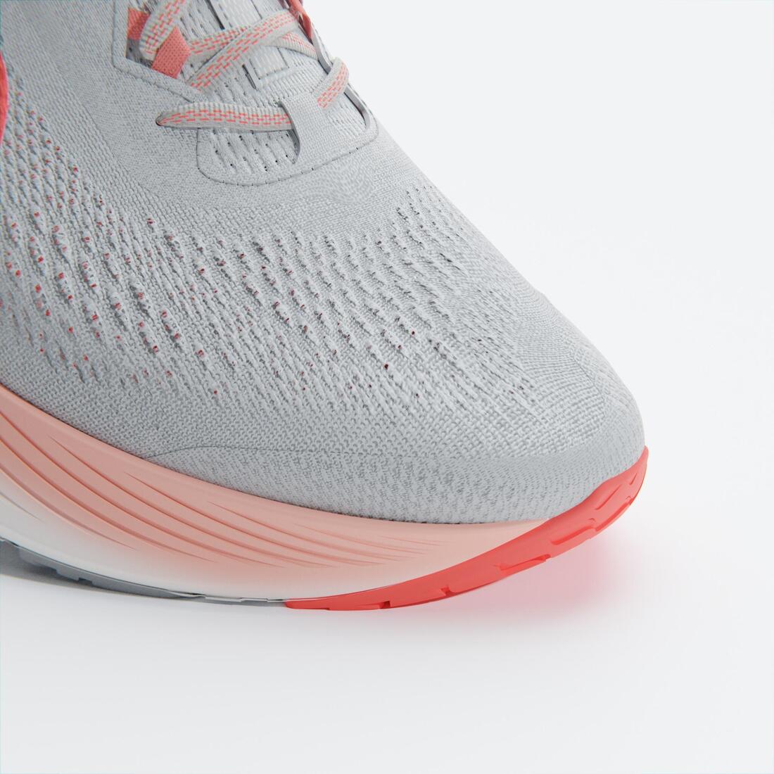 Zapatillas running mujer - KS500 2, blanco / rosado - Image 5