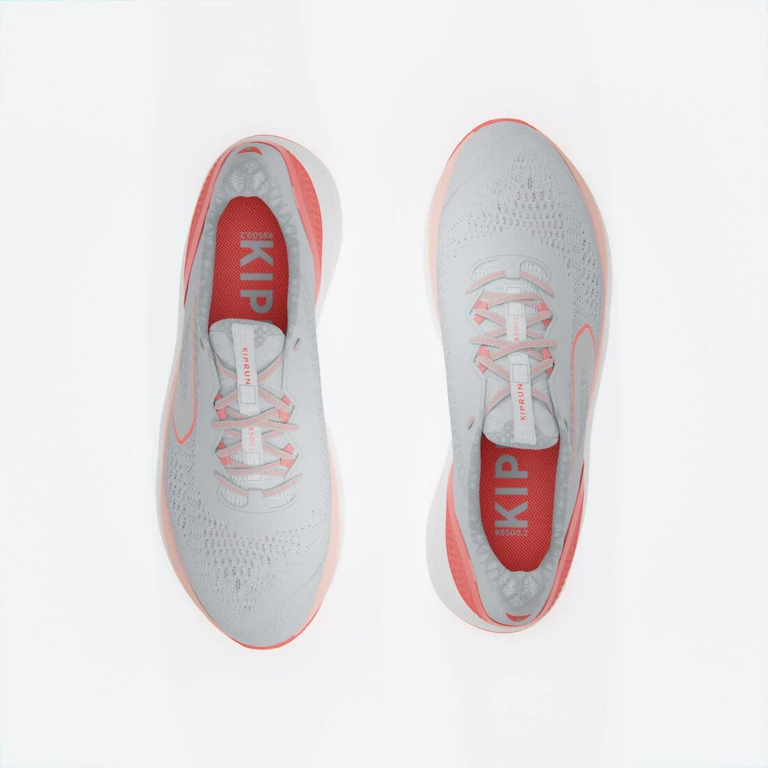 Zapatillas running mujer - KS500 2, blanco / rosado - Image 8