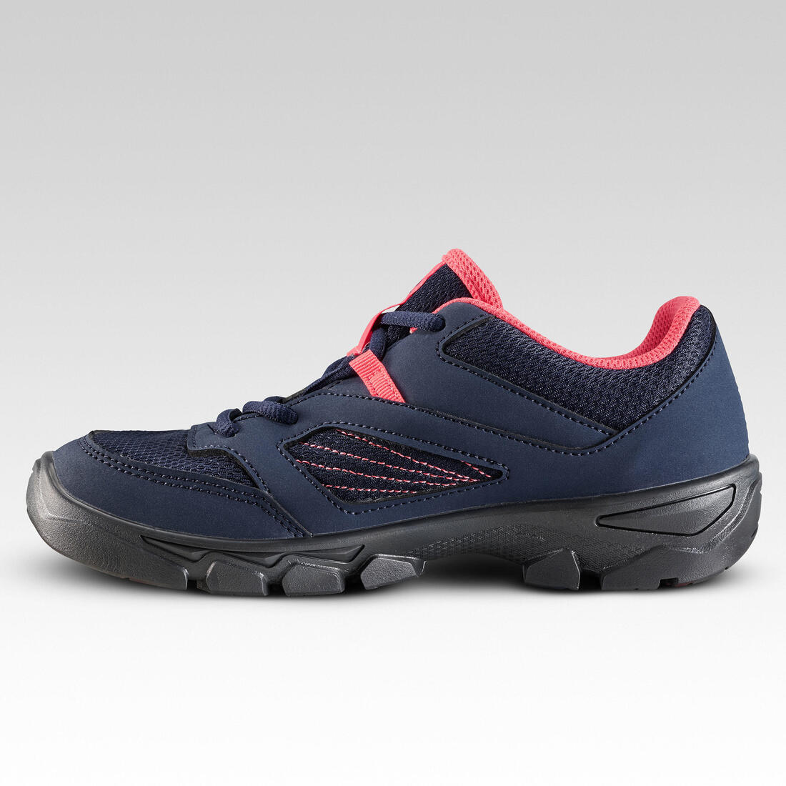 ZAPATILLAS SENDERISMO NIÑA MH100 CON CORDONES AZUL CORAL - Image 5