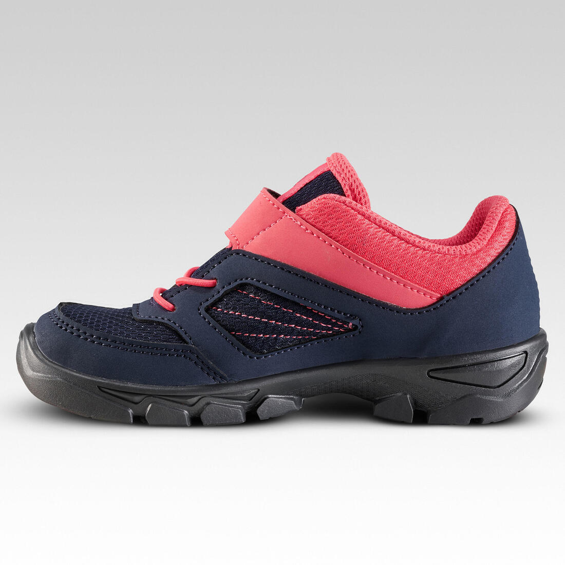 ZAPATILLAS SENDERISMO NIÑOS MH100 AZUL ROSADO - Image 5