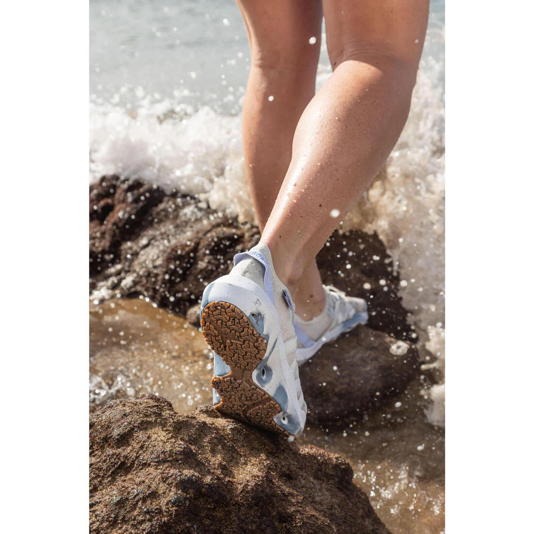 ZAPATOS DE AGUA ADULTO 500 BLANCO - COMODIDAD Y RAPIDO SECADO PARA RIOS Y PLAYAS - Image 32