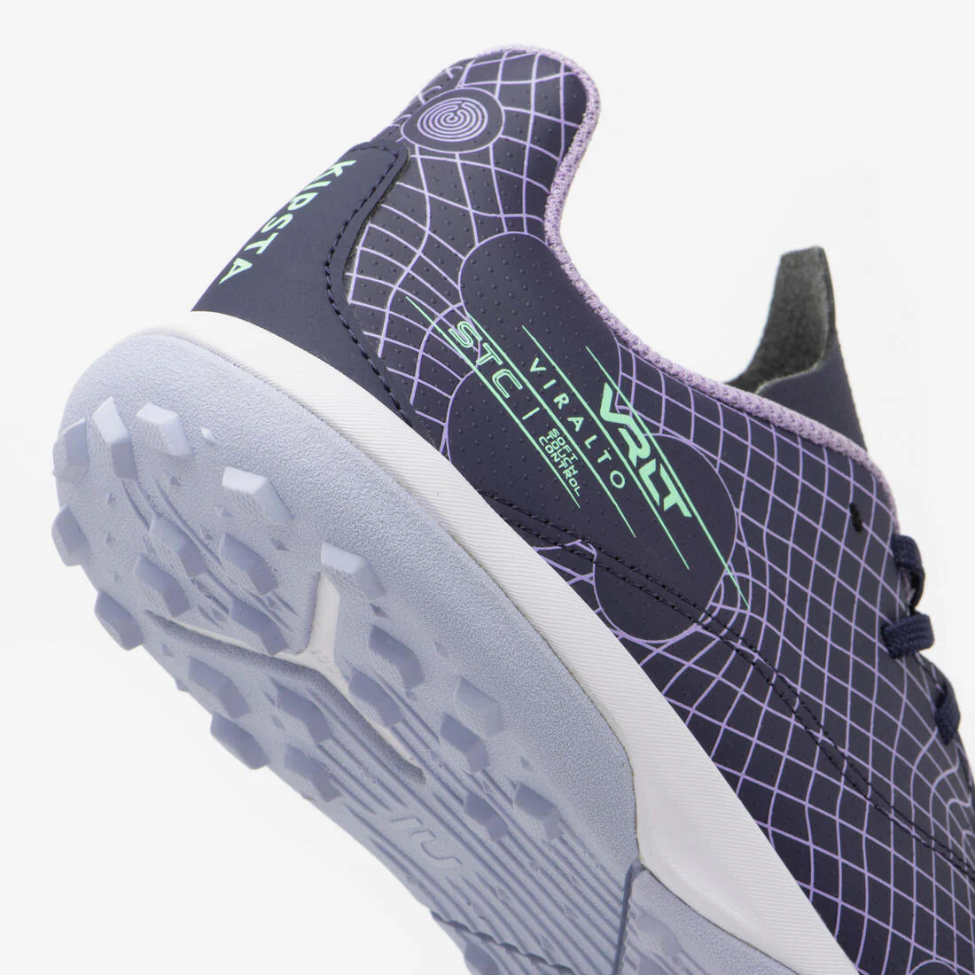 ZAPATOS DE FÚTBOL CORDONES NIÑO VIRALTO I TURF TF NEBULA - Image 7