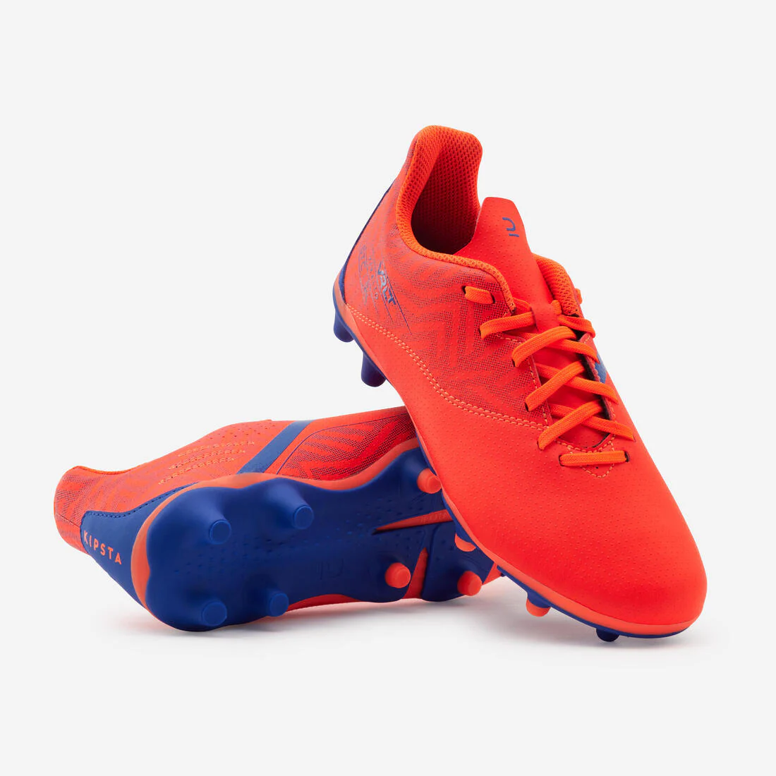 ZAPATOS DE FÚTBOL NIÑO CON CORDONES VIRALTO I FG NARANJA Y - Image 5