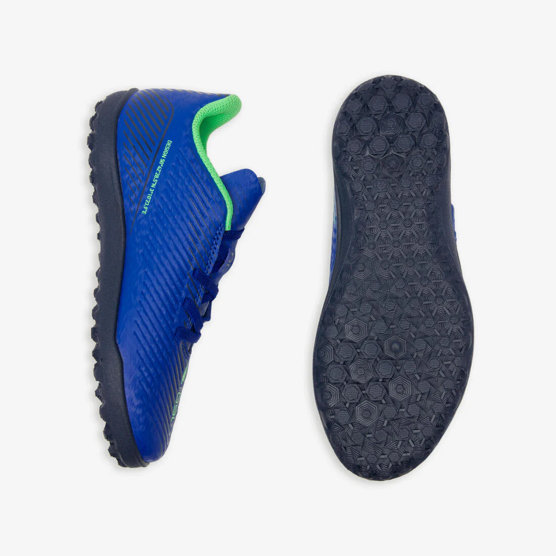 ZAPATOS DE FÚTBOL NIÑO CON TIRA ADHERENTE 160 EASY TURF - Image 30