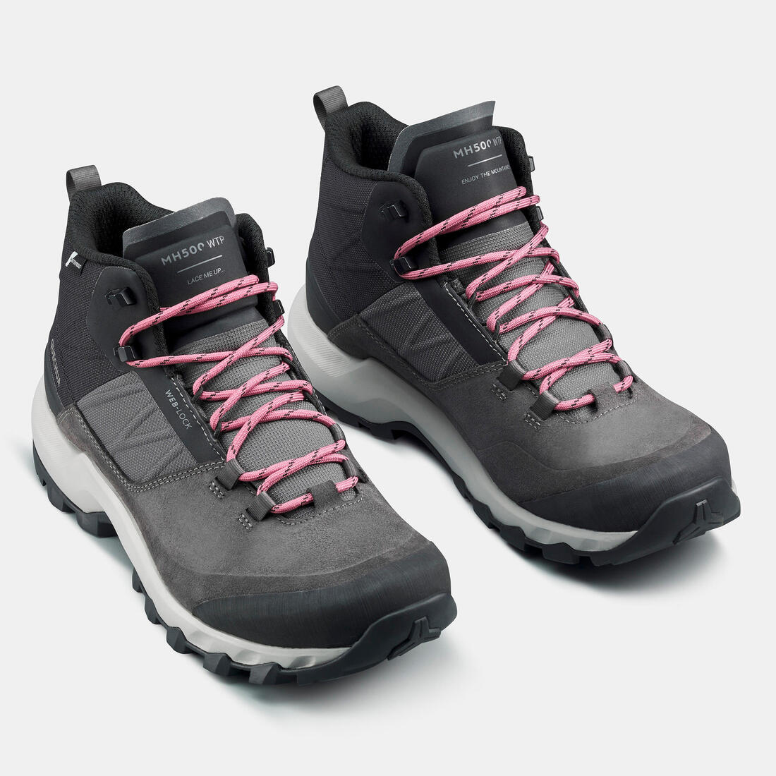 BOTAS IMPERMEABLES SENDERISMO MUJER MH500 MID - Image 10