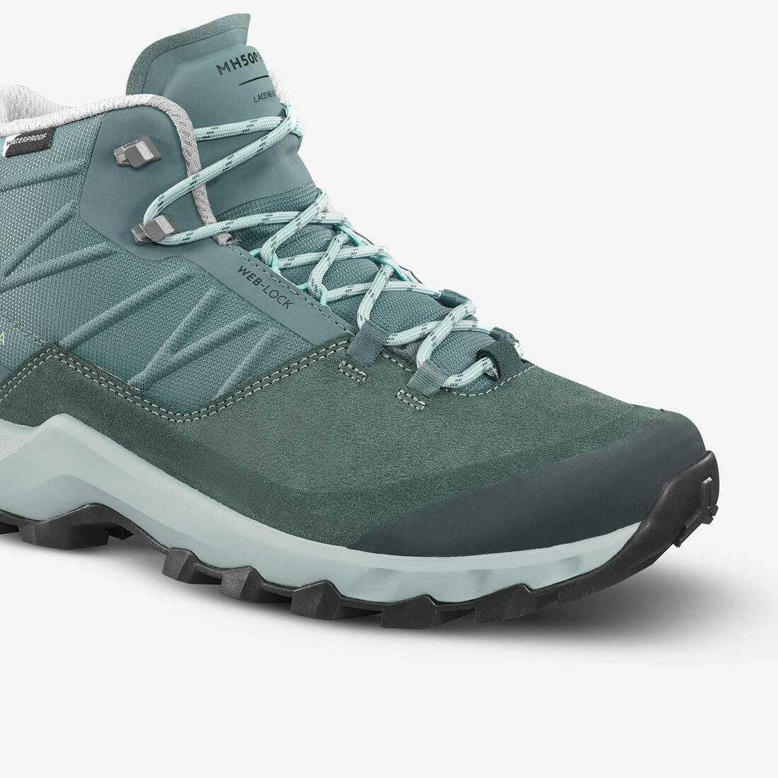 BOTAS IMPERMEABLES SENDERISMO MUJER MH500 MID - Image 11