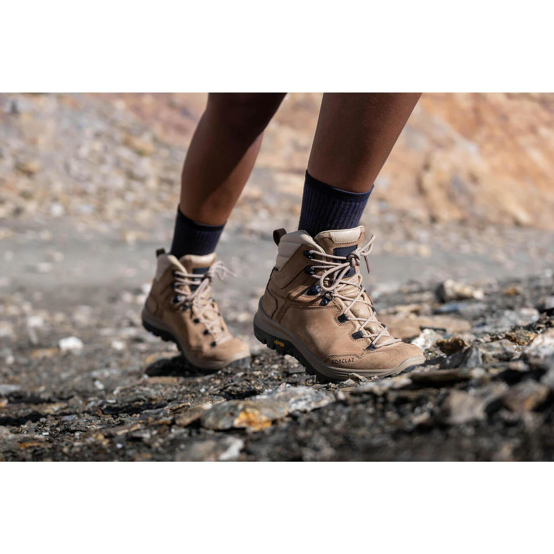 BOTAS DE SENDERISMO MUJER CUERO IMPERMEABLES - Image 12