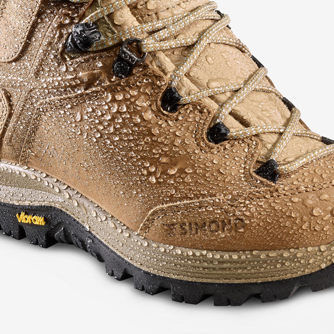BOTAS DE SENDERISMO MUJER CUERO IMPERMEABLES - Image 3